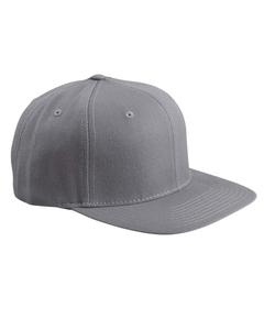 Yupoong 6089 - 6-Panel Structured Flat Visor Classic Snapback Gris