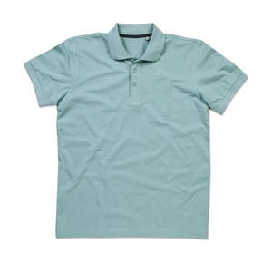 Stedman ST9060 - Harper Cotton Polo Frosted Blue