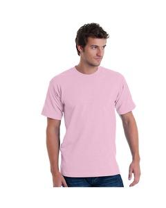 Bayside 5040 - USA-Made 100% Cotton Short Sleeve T-Shirt Rosa