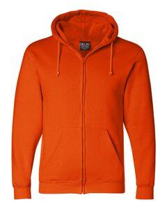 Bayside 900 - USA-Made Full-Zip Hooded Sweatshirt Bright Orange
