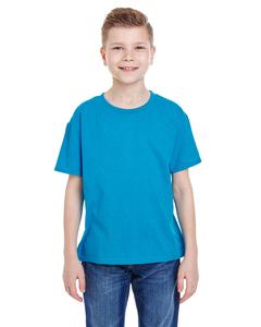Fruit of the Loom 3930BR - Youth Heavy Cotton HD™ T-Shirt Turquoise Heather