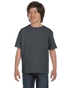 Hanes 5380 - Youth Beefy-T® T-Shirt Charcoal Heather