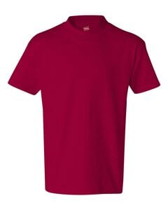 Hanes 5450 - Youth Authentic-T T-Shirt  De color rojo oscuro
