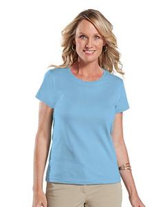 LAT 3516 - Ladies' Fine Jersey T-Shirt La luz azul