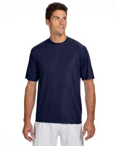 A4 N3142 - Men's Shorts Sleeve Cooling Performance Crew Shirt Marina