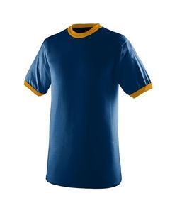 Augusta 711 - Youth Ringer T-Shirt Navy/Gold
