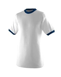 Augusta 711 - Youth Ringer T-Shirt White/Navy