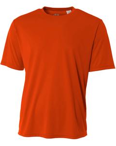 A4 NB3142 - Remera de cuello redondo y manga corta para jóvenes Athletic Orange