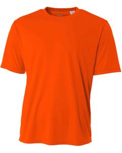A4 NB3142 - Remera de cuello redondo y manga corta para jóvenes Seguridad de Orange