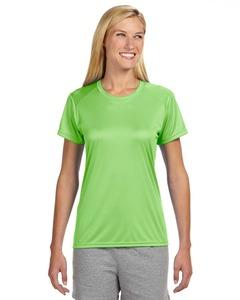 A4 NW3201 - Ladies Shorts Sleeve Cooling Performance Crew Shirt Lime