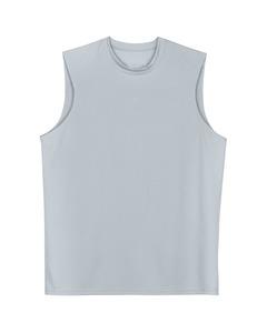 A4 N2295 - Men's Cooling Performance Muscle T-Shirt Silver