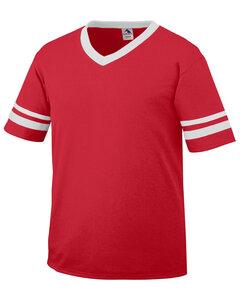 Augusta 361 - Youth Sleeve Stripe Jersey Red/White
