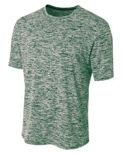 A4 N3296 - Men's Space Dye T-Shirt Forest