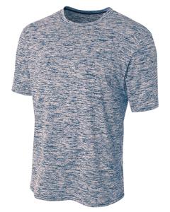 A4 N3296 - Men's Space Dye T-Shirt Marina