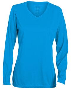 Augusta 1788 - Ladies Wicking Polyester Long-Sleeve Jersey Power Blue