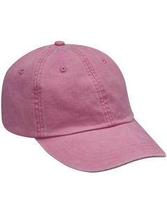 Adams AD969 - 6-Panel Low-Profile Washed Pigment-Dyed Cap Hot Pink