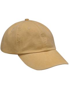 Adams AD969 - 6-Panel Low-Profile Washed Pigment-Dyed Cap Mostaza