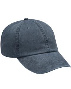 Adams AD969 - 6-Panel Low-Profile Washed Pigment-Dyed Cap Marina