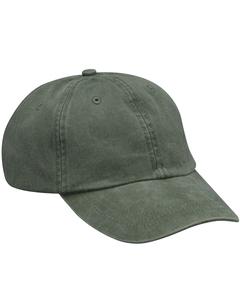 Adams AD969 - 6-Panel Low-Profile Washed Pigment-Dyed Cap Spruce Green