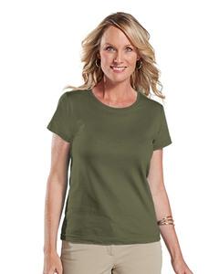 LAT 3516 - Ladies' Fine Jersey T-Shirt Verde Militar