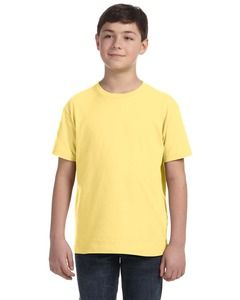 LAT 6101 - Youth Fine Jersey T-Shirt Butter