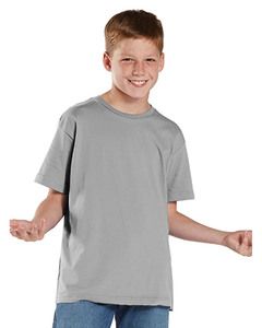 LAT 6101 - Youth Fine Jersey T-Shirt Silver