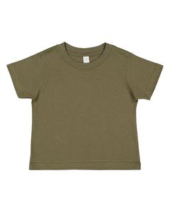 Rabbit Skins 3322 - Fine Jersey Infant T-Shirt Military Green