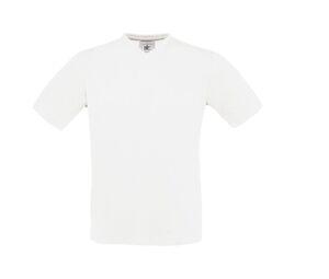 B&C BC163 - Men's T Shirt V-Neck 100% Cotton White