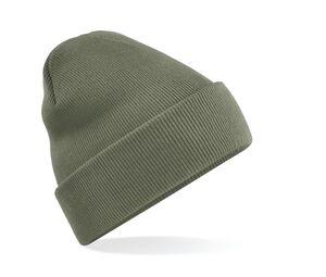 Beechfield BF045 - Beanie with Flap Olive