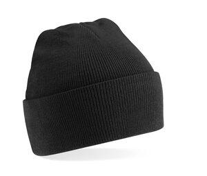 Beechfield BF45B - Children's Hat with Flap Black
