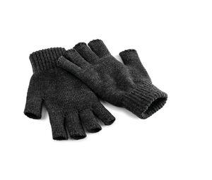 Beechfield BF491 - Knitted Mittens Charcoal