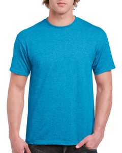 Gildan GN180 - Heavy Cotton Adult T-Shirt Heather Sapphire