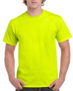 Gildan GN200 - Ultra Cotton™ T-shirt voor volwassenen Fluo Yellow