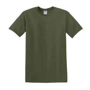 Gildan GN640 - T-Shirt Homem 64000 Softstyle Militar Verde
