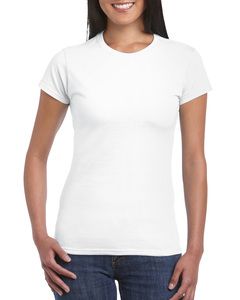 Gildan GN641 - Softstyle Damen Kurzarm T-Shirt Weiß
