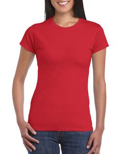 Gildan GN641 - Softstyle Damen Kurzarm T-Shirt Red