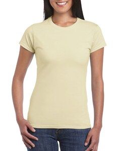 Gildan GN641 - Softstyle Damen Kurzarm T-Shirt Sand