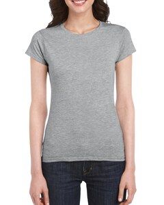 Gildan GN641 - Softstyle Damen Kurzarm T-Shirt Sport Grey