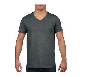 Gildan GN646 - Softstyle™ v-neck t-shirt Dark Heather