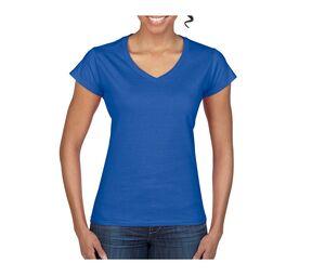 Gildan GN647 - Softstyle Ladies V-Neck T-Shirt Real
