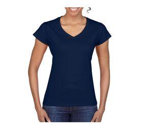 Gildan GN647 - Softstyle Ladies V-Neck T-Shirt Marina