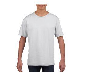 GILDAN GN649 - Softstyle Youth T-Shirt Blanca
