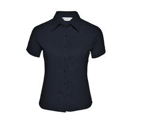Russell Collection JZ17F - Ladies` Classic Twill Shirt French Navy