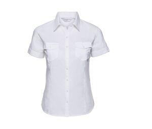 Russell Collection JZ19F - Ladies` Roll Sleeve Shirt