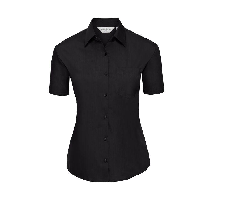 RUSSELL COLLECTION JZ35F - Ladies’ Poplin Shirt