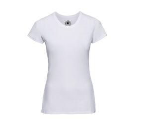 Russell JZ65F - HD Women's Short Sleeve T-Shirt White