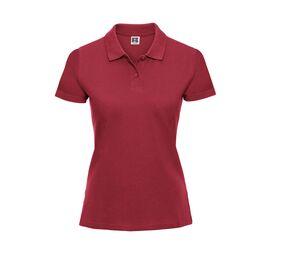 Russell JZ69F - Polo piqué mujer Classic Red