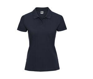 Russell JZ69F - Polo piqué mujer French Navy