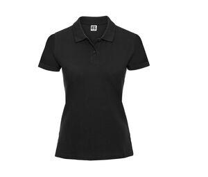 Russell JZ69F - Polo piqué mujer Negro
