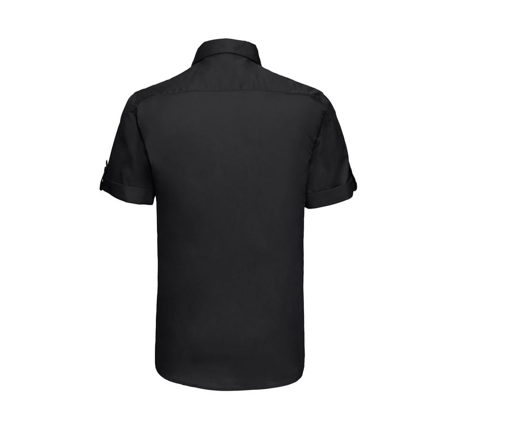 Russell Collection JZ919 - Men's Roll Sleeve Shirt - Short Sleeve